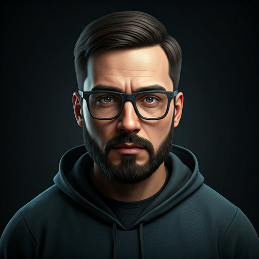 Portrait of professional fisherman in nautical gear