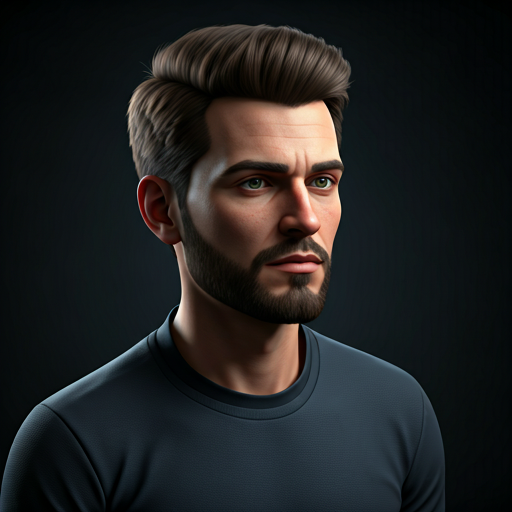 Portrait of a young man in sportswear with oceanic background